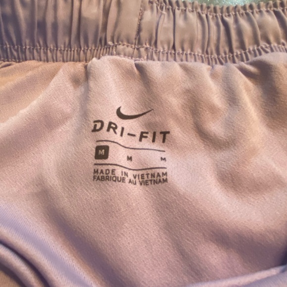 Lavender Nike Shorts with Liner - Picture 2 of 3